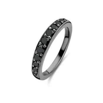 Victoria Ring - Sterlingsilber rhodiniert - Zirkonia